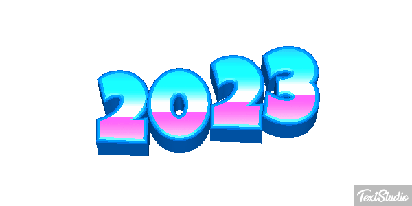 2023 Текстовый эффект