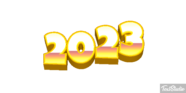 2023 Текстовый эффект