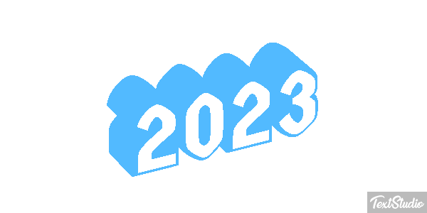 2023 Текстовый эффект