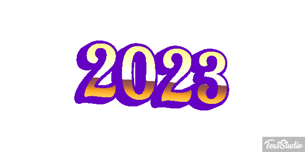 2023 Текстовый эффект
