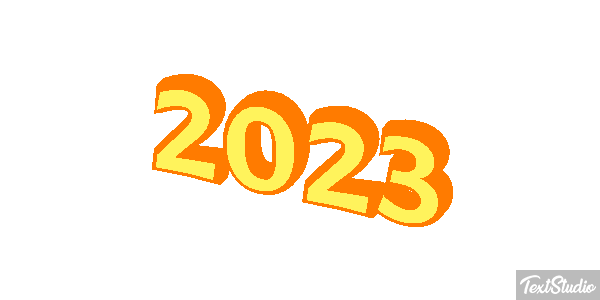 2023 Текстовый эффект