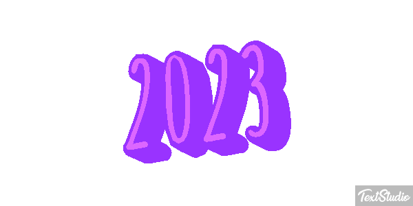 2023 Текстовый эффект