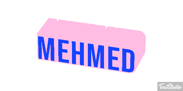 Mehmed Efecto de texto