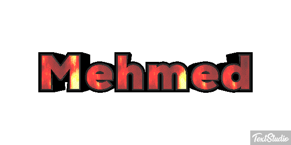 Mehmed Efecto de texto