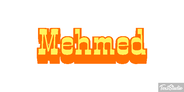 Mehmed Efecto de texto