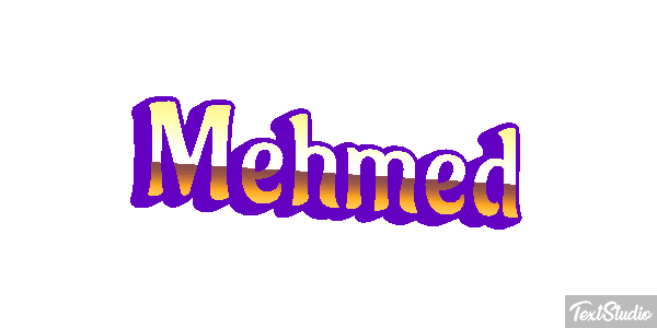 Mehmed Efecto de texto