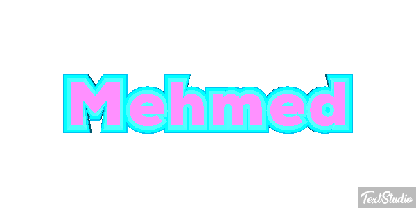 Mehmed Efecto de texto