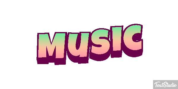 Music Text effect