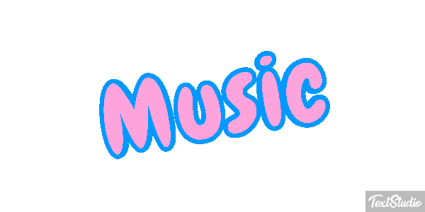 Music Text effect