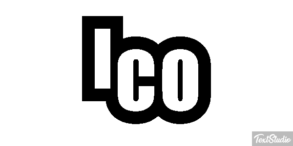 ICO Text effect
