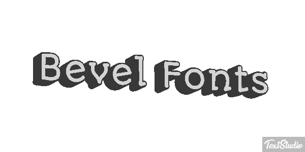 Bevel Fonts Text effect