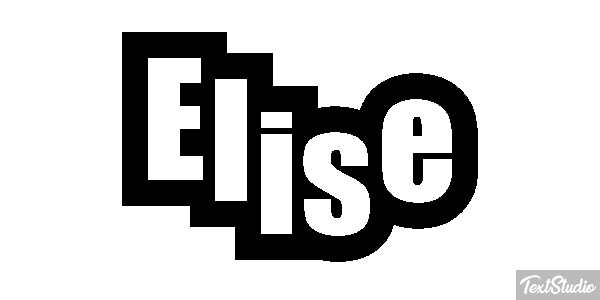 Elise Efekt tekstowy