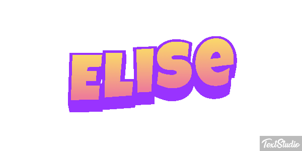 Elise Efekt tekstowy