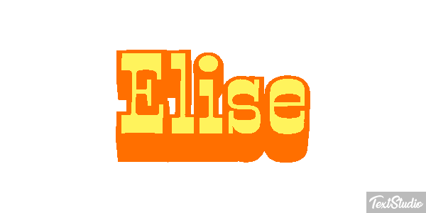 Elise Efekt tekstowy