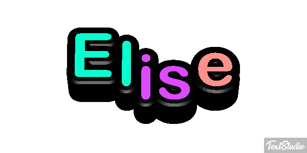 Elise Efekt tekstowy