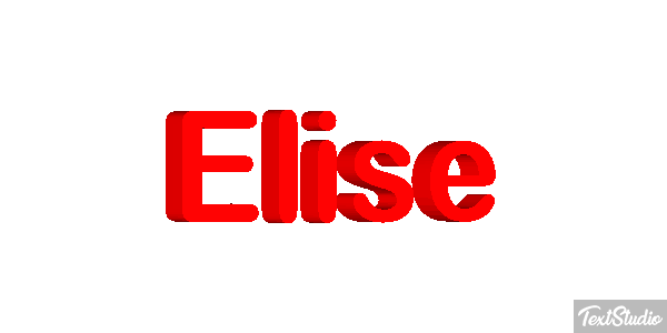 Elise Efekt tekstowy