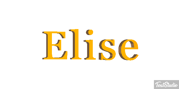 Elise Efekt tekstowy