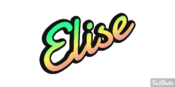 Elise Efekt tekstowy