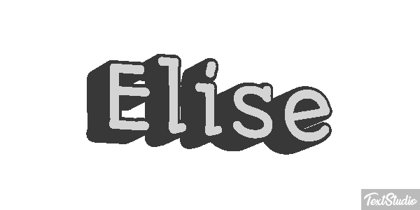 Elise Efekt tekstowy
