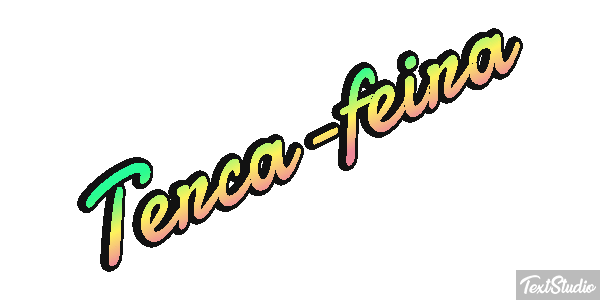 Terça-feira Text effect