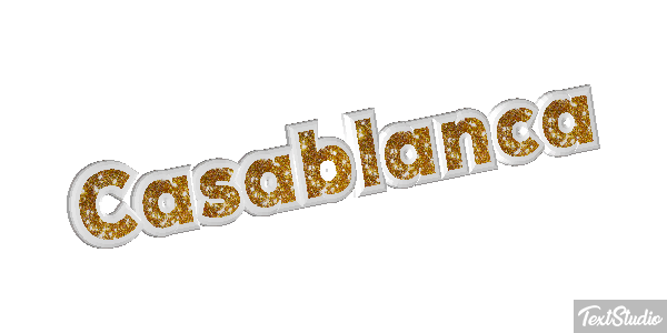 Casablanca Effetto testo