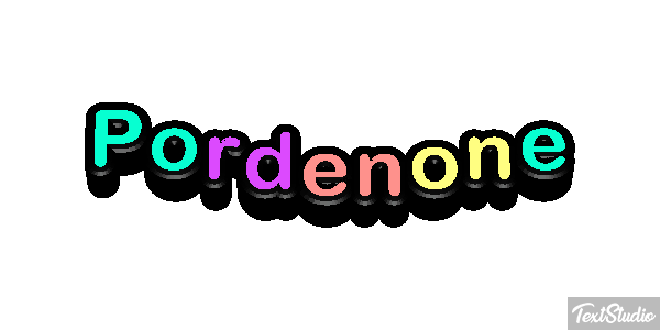 Pordenone Efekt tekstowy
