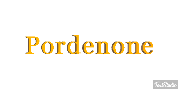Pordenone Efekt tekstowy