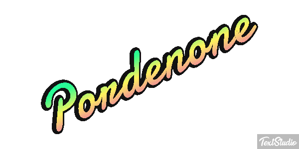 Pordenone Efekt tekstowy