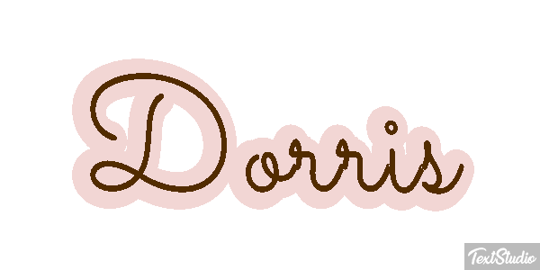 Dorris Текстовый эффект