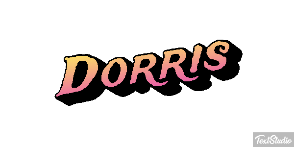 Dorris Текстовый эффект