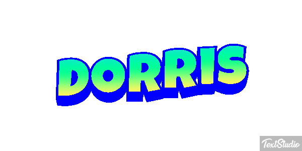 Dorris Текстовый эффект