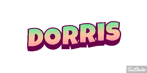 Dorris Текстовый эффект