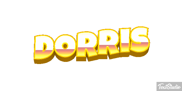 Dorris Текстовый эффект