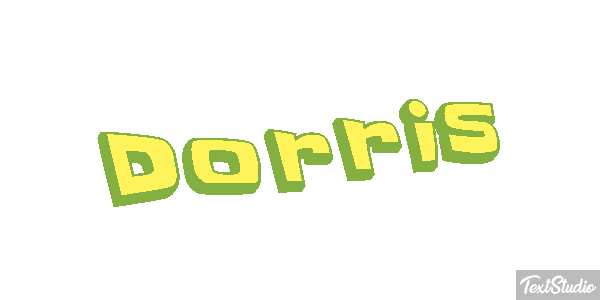 Dorris Текстовый эффект