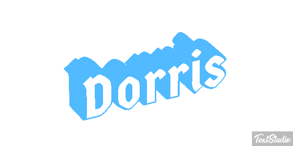 Dorris Текстовый эффект