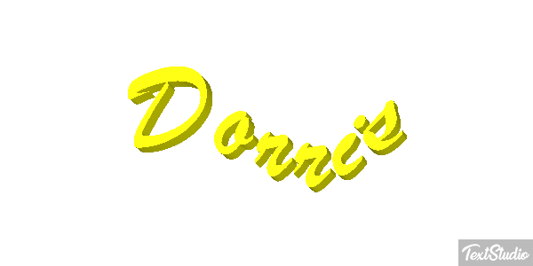 Dorris Текстовый эффект