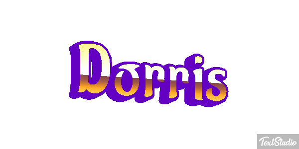 Dorris Текстовый эффект