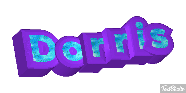 Dorris Текстовый эффект