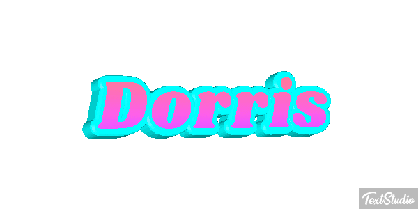 Dorris Текстовый эффект