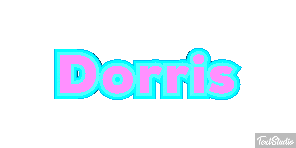 Dorris Текстовый эффект