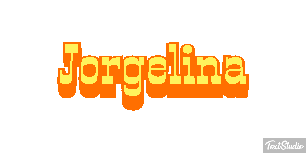 Jorgelina Efecto de texto