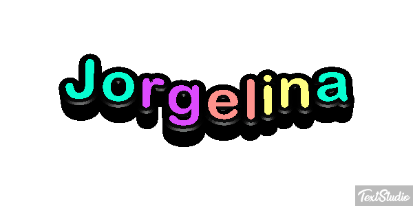Jorgelina Efecto de texto
