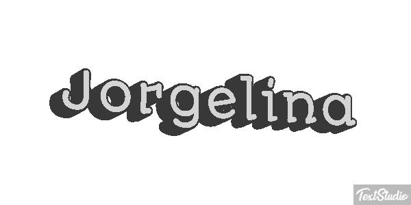 Jorgelina Efecto de texto