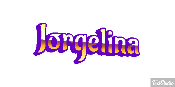 Jorgelina Efecto de texto