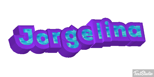 Jorgelina Efecto de texto