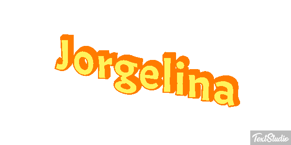 Jorgelina Efecto de texto