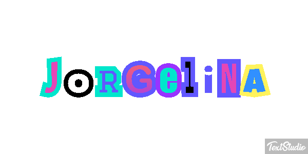 Jorgelina Efecto de texto