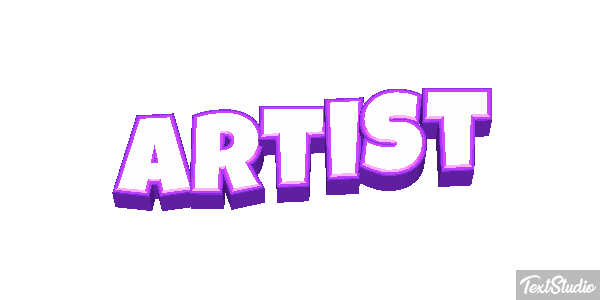 Artist Effet de texte