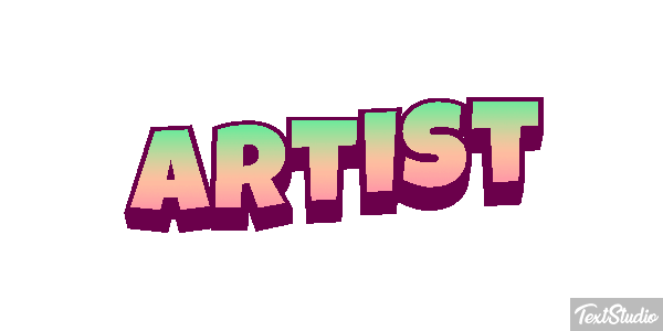 Artist Effet de texte