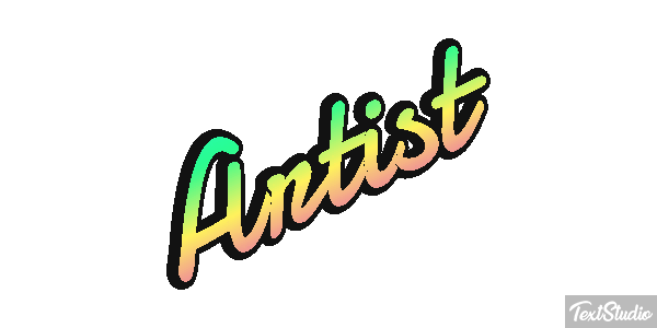 Artist Effet de texte